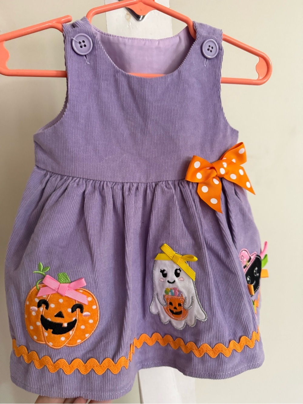 Corduroy Halloween Jumper - Picture 3 of 8